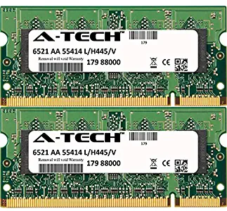 A-Tech 4GB KIT (2 x 2GB) For HP-Compaq Business Desktop Series dc7800 (Ultra-Slim Form Factor) dc7800p (Ultra-Slim Form Factor) dc7900 (Ultra Slim) dx9. SO-DIMM DDR2 NON-ECC PC2-6400 800MHz RAM Memory
