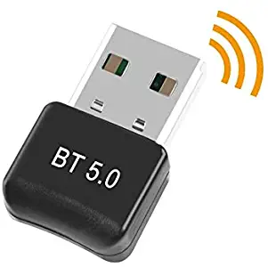 USB Bluetooth 5.0 Adapter Dongle - Maxesla Wireless Bluetooth Transmitter Receiver for Windows 10/8.1/8 / 7 / XP Laptop PC for Bluetooth Speaker, Headset, Keyboard, Mouse, Game Controller