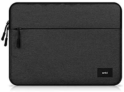 14-15 inch Protective Laptop Sleeve Case w Pocket For 15” MacBook Pro A1707 A1990 / Surface Laptop 3, Lenovo Flex 14, Dell Inspiron 14, Acer Chromebook 14, HP 14z 14t Laptop, Asus X441BA L402W (Black)