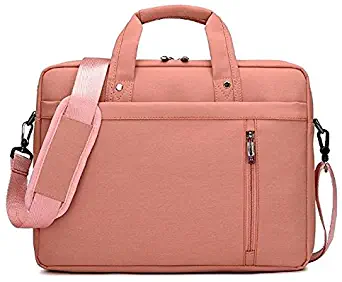 AOMAG Luxury Waterproof Nylon Durable Laptop Computer Messenger Bag Case with Convex Buffer Pad