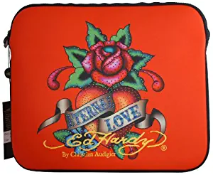 Ed Hardy Bill EC05BILETL Computer Sleeve 13.3-Inch Red