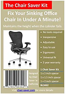 Chair Saver The Kit - Fix Your Sinking Office Chair in Under A Minute!