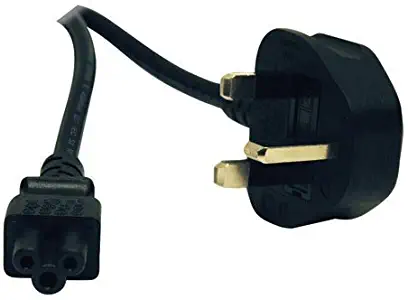 Tripp Lite Standard UK Computer Power Cord (C5 to BS-1363 UK Plug) 6-ft.(P060-006)