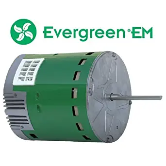 Carrier HD44AR233 - Genteq Evergreen 1/2 HP 230 Volt Replacement X-13 Furnace Blower Motor